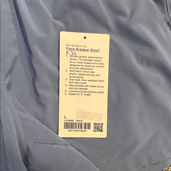 Lululemon Pace Breaker Linerless Short 5" - Picture 3 of 8